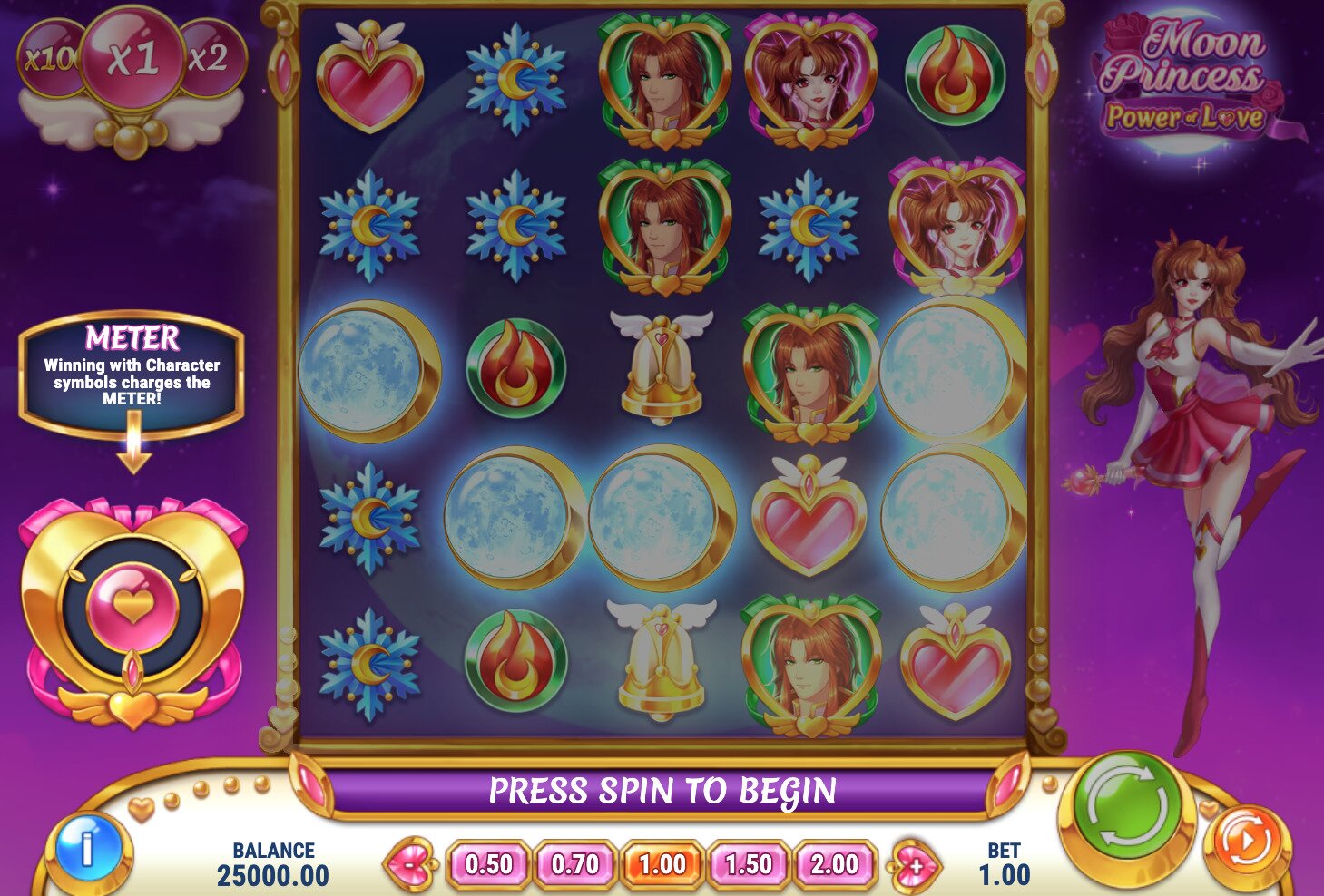 Moon Princess Power of Love - Gameplay